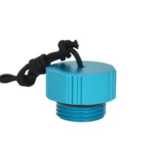 Lặn điều chỉnh nút cắm chống bụi mũ gắn dây thừng nam nữ ren DIN scubas xe tăng van nút cắm chống bụi Vỏ bảo vệ phích cắm mũ