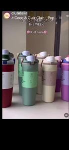 Penhao store 4 Styles OwalCup Handheld Cup 30oz OwalFreeSip Sway Bottles Insulated Stainless Steel Kettle Water Bottle Creative Portable SpLarge Capacity Keep Cold Cup