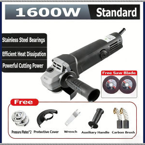 【ApeaxFortis】COD-1600W 220V Industrial High Quality & Professional Angle Grinder/Power Tools angle grinder Industrial Angle Grinder - High Quality Professional Multi-Function Cutting & Grinding