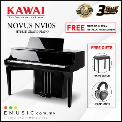 Kawai NV10S 88-key Digital Hybrid Piano Home Electric Grand Piano (NV-10S / NV 10S)