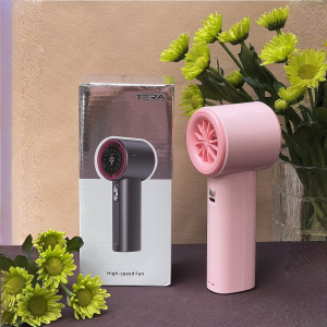 TERA High Speed Handheld Turbo Fan With 100 Adjustable Speed Low Noise Long Lasting Battery