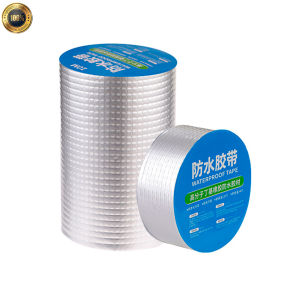 Waterproof Tape Aluminum Foil Tape Butyl Waterproof Tape Super Fix Repair Wall Crack Easy to use