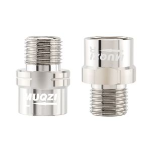 SERAPHYXO 1 Pair 16MM Pedal Extender 9/16 Alloy Bike Pedal Axle Extenders Cycling Spare Parts Lightweight Bike Pedals Adapters Bolt Mountain Bike Pedal