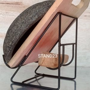 Rak Cobek dobel dan talenan dudukan cobek susun Dan talenan tatakan cobek dan ulekan /rak serbaguna