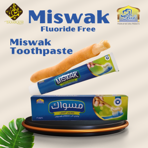 Alkhair Miswak Toothpaste / Ubat Gigi Miswak / 70g / Halal / Herbal Toothpaste / Free Fluoride / High Quality