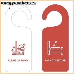 [WYH Store] 👗 Do Not Disturb Door Sign Hanging Sign Shop Pendant Room Cleaning Double-sided Door Tags For Club Cafe Hotel