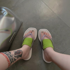 Summer Flip Flop Split Toe Socks Sweat Absorbent Anti Slip Open Toe Socks Ins Colorful Hot Girl Trend Slipper Half Socks