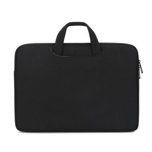 Tas Laptop Macbook 13.3 14 15.6 Inch – Case Minimalis Waterproof Anti Air Ada Gagang Bahan Tebal Desain Elegan