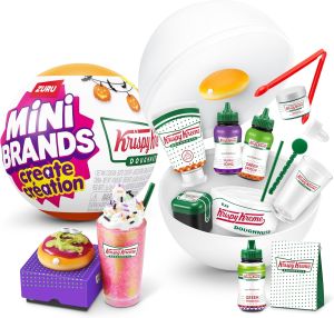 ZURUBrands Create Krispy Kreme Halloween Series 1 Capsule LicensedCollectibles Mystery Blind Packaging DIY Crafts Resin Play Novelty Food Not Edible Collectors