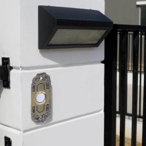 Treo tường chuông cửa Thiết bị chuyển mạch đèn LED chuông cửa đẩy Bộ phận thay thế nút Brass cứng hệ thống dây điện nút bấm lâu dài