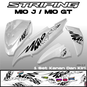 Stiker Striping Mio Gt 115 - Sticker List Variasi Motor Yamaha Mio 115 Gt J05-5