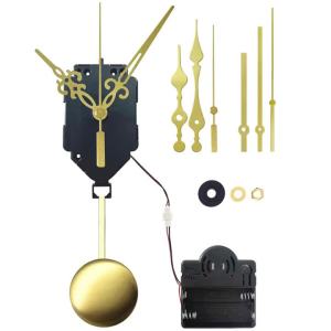 Kirilgu Quartzs Pendulums and Chimes Clock Movement Set with Hands for Artistic Clock Creation 5B9Z4