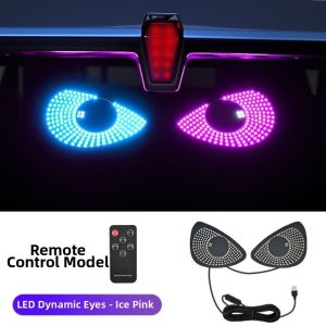 HEFEI Flashing Car LED Warning Light LED USB Powered Car Atmosphere Light  Multi-mode Windshield Glow Light for Car Windshield