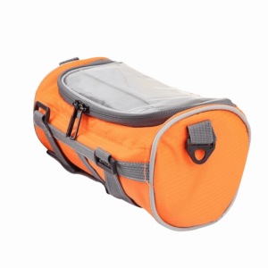 RGFV Multi-Purpose Bike Front Bag Adjustable Strap Waterproof Cycling Bag Mobile Phone Holder Zipper Pack Handlebar Bag Mountain Bike