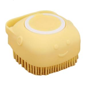Durable Massage Pet Bath Brush Soft Bristles For Massage And Cleaning Perfect For Indoor And Outdoor Use