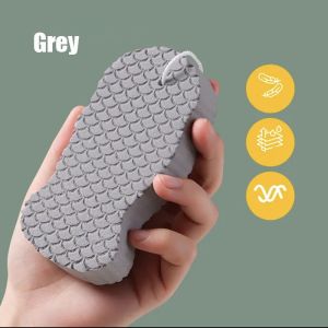 2Pcs Bath Sponge Body Scrubber Soft PVA Shower Skin Care Dirt Remover Rich Foam Bathing Span Mandian 3D