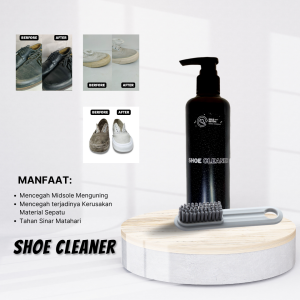 SOLE REVIVE PERAWATAN SEPATU Shoe Cleaner 250 Ml BONUS STANDARD BRUSH