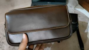 Tas kulit kezaa kulit sapi Selempang Clutch cewe perempuan multifungsi