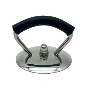 Tay cầm nắp nồi đa năng có vít tay cầm silicon bằng thép không gỉ chịu nhiệt chống bỏng chống trượt-NIEVE