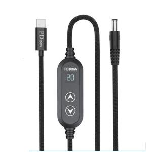 USB C dây nguồn 100W Hiệu Quả Cao Nhất Biến Cung Cấp Điện Loại C Và Dc5.5 Điện Trực Tiếp Giải Pháp Cáp 120Cm