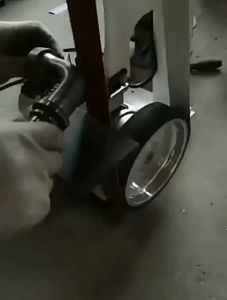 ล้อสัมผัสอลูมิเนียม ล้อแอคทีฟ 150*100*24 มม. 130x55x24 มม. สำหรับเครื่องสายพานพร้อมรูกุญแจ 8*4 มม. เครื่องลับคม DIY