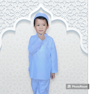 Setelan Baju Koko Anak Model Pakistan Umur 4-12 Tahun / Baju Koko Anak SD Putih Bersih