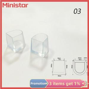 Ministar 1 Pairs Clear Wedding High Heel Shoe Protector Stiletto Cover Stoppers