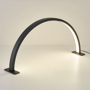 Professional LED Lampu Facial Eyelash Extension Table Half Moon Light Lampu Meja Nail Art Bisa 3 Warna Led Lampu Facial Salon