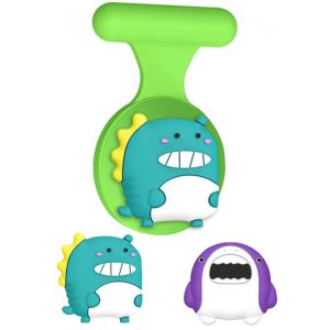 AirTag hidden Holder for Kids Hidden Case for Airtag Brooch Pin Portable Than Bracelet Necklace Watch Band Wristband GPS Tags Accessories for Girls (Pink Yellow)