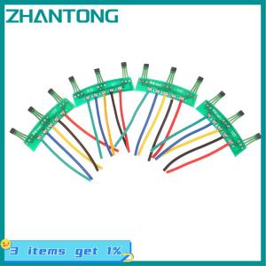ZHANTONG 1PC high Power brushless Motor HALL SENSOR พร้อม PLATE และ Wire 3144 413 41F 43F Electric Motor Hall PCB ส่วนประกอบสองล้อไฟฟ้ารถ brushless Motor Hall BOARD