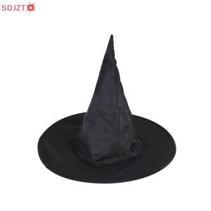🚚【Local Express Delivery】🚚 Halloween Witch Hat Women’s Black Witch Hat For Halloween Costume Accessory Hot