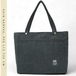 >MONGGO COD< Jual Tas Tote Bag jumbo kuliah  TAS samping TOTEBAG Murah Kain Kanvas