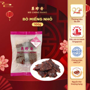 BEE CHENG HIANG | Bò Miếng Nhỏ [100G - 300G - 500G] - Mini EZ Beef - Singapore Bakkwa