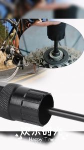 MTB Bike Rotating Cassette Freewheel Cone Pulley Remove Install Sleeve Mountain Bicycle Repair Tool