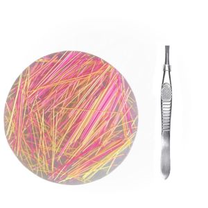 ORIGE HOUSE With Tweezers Skin Picking Fidget Round Hair Pulling Sensory Picking Pad Creative Colorful Silicone Picking Pad Adults