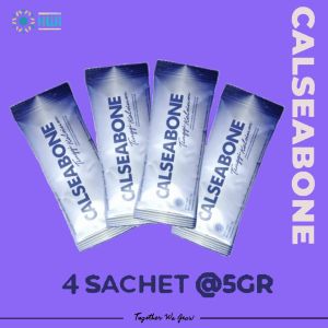 BMH-(4 SACHET) CALSEABONE minuman tinggi kalsium ISI 5gr/SACHET