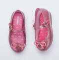 2022 Melissa Official Store Mini shoes Bowknot Round toe Children's Girls Ballet Flat Shoes. 