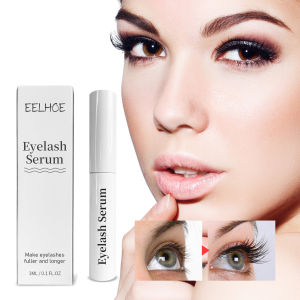 EELHOE 3ml Eyelash Enhancer Serum Eyebrow Lengthening Mascara Repair Natural Curly Thick Volume Lash Fuller Eyelash Growth Serum Eyelash Enhancing Serum Lengthening Fuller Thicker Lash Reduces Discomfort Dryness Lasting Moisturizing Repair Eyelash