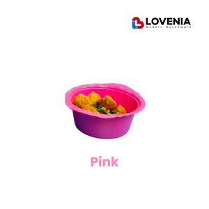 Lovenia Baki Bulat Mini Labu Elegan Mangkok Lauk Pauk
