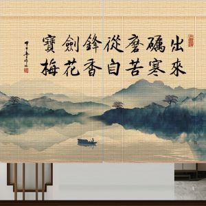Bamboo Roller Blind Bamboo Blinds Roller Though Difficult It Will Be Done: Bamboo Curtain Roll Curtain Outdoor Blinds For Window Roller Blind