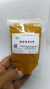 Bubuk Kunyit Murni | Kunir Bubuk Asli | Kunyit Bubuk