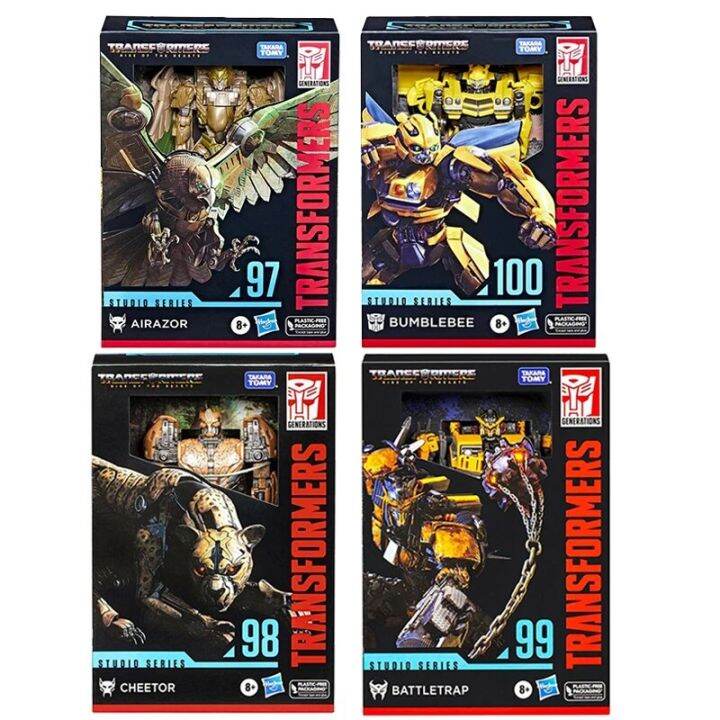 Transformers Studio Series 97 Airazor 100 Bumblebee 98 Cheetor SS99 ...