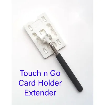 Touch n Go Card Holder Extension Stick Toll Payment Card Extender Stick Car Toll Card Stick