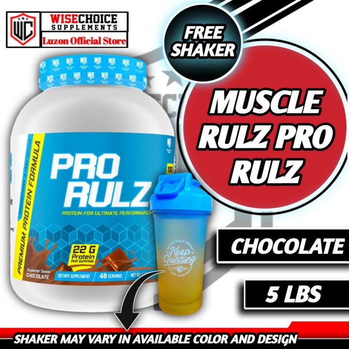 MUSCLE RULZ PRO RULZ 5 LBS CHOCOLATE Lazada PH