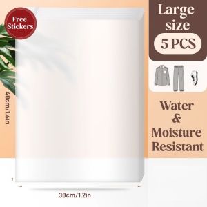 Túi lưu trữ quần áo kín có thể tái sử dụng túi tổ chức tái sử dụng bền lý tưởng cho tổ chức tủ quần áo và nhu yếu phẩm du lịch