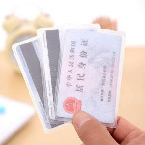 5 CÁI BỌC THẺ CĂN CƯỚC THẺ SINH VIÊN ATM NHỰA DẺO CHỐNG XƯỚC