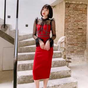 [Basica Moda] 0988 Gaun Dress Midi Wanita Fleciana CNY Import