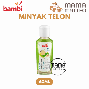 BAMBI Baby Minyak Telon 60ml / Minyak Telon Oil Bayi Anak Perut Kembung / BANDUNG