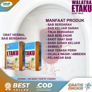 Obat Bab Berdarah Anak dan Dewasa Tinja Berdarah dan Berlendir Pelancar Bab Walatra Etaku Goat Milk