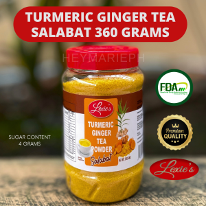 Lexies Organic Turmeric Ginger Salabat Powder Tea 360 grams